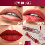 Buy Swiss Beauty Stay On Matte Liquid Lipstick- 1 Brown Syrup, 2 gm - Purplle