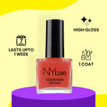 Buy NY Bae Color Rush Nail Paint Set - Colour Burst 01 | Chip Resistant | Long Lasting | Quick Dry | Glossy Gel Nail Paint Combo (5 ml*4) + Nail Polish Remover (30 ml) - Purplle