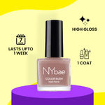 Buy NY Bae Color Rush Nail Paint Set - Natural Nudes 04 | Chip Resistant | Long Lasting | Quick Dry | Glossy Gel Nail Paint Combo (5 ml*4) + Nail Polish Remover (30 ml) - Purplle