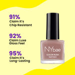 Buy NY Bae Color Rush Nail Paint Set - Natural Nudes 04 | Chip Resistant | Long Lasting | Quick Dry | Glossy Gel Nail Paint Combo (5 ml*4) + Nail Polish Remover (30 ml) - Purplle