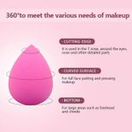 Buy ONE on ONE Makeup Blender Sponge Puff (Color May Vary) - Pack of 1 - Purplle