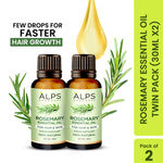 Buy Alps Goodness Rosemary Essential Oil Twin Pack (Pack of 2) - Purplle
