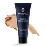 Buy Uniqaya Tinted Sunscreen SPF 50 PA+++,All Skin Types | Blue Light Protection | No White Cast,10gm - Purplle