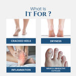 Buy Uniqaya Foot Care Cream For Dry & Rough Heels,Moisturizes & Soothes Feet | Heel Repair Cream, 10gm - Purplle