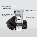 Buy Kisra Activated Charcoal Anti-Pollution Face Wash for Deep Pore Cleaning, 50 gm | Removes Dirt & Impurities | Suitable for Acne Prone Skin | For Men & Women (Pack of 3) - Purplle