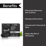 Buy Kisra Activated Charcoal Anti Pollution & Cooling Freshness Soap For Deep Pore Cleaning, Oil Control | Men & Women 75 gm (Pack of 4) - Purplle