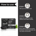 Buy Kisra Activated Charcoal Anti Pollution & Cooling Freshness Soap For Deep Pore Cleaning, Oil Control | Men & Women 75 gm (Pack of 4) - Purplle