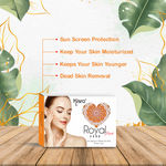 Buy Kisra Royal Heart Soap | Best Anti Aging Soap Bar for Women and Men, Reduces Wrinkles and Exfoliates Dirt - Impurities, Rejuvenates Skin Cells for a Soft and Glowing Skin - 75 gm (Pack of 3) - Purplle
