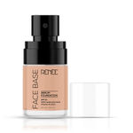 Buy RENEE Face Base Serum Foundation -08 Posh, Sheer Coverage, Dewy & Seamless Finish, Hydrates, Nourishes & Protects, Gives Healthy, Radiant Skin, Vitamin C, Hyaluronic Acid & SPF 15 Infused, 25 ml - Purplle