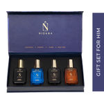 Buy Nisara Perfume Gift Set For Men - Pack of 4 - Purplle