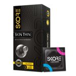 Buy Skore Champion Skinthin Condom | Pack Of 10 - Purplle