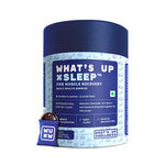 Buy What's Up Wellness Sleep Gummies for Deep Sleep, Muscle Recovery & Nerve Relaxation (30 Gummies) - Purplle