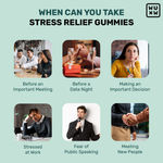 Buy What's Up Wellness Stress Relief Gummies | Reduces Stress, Anxiety and Improves Sleep (30 Gummies) - Purplle