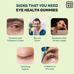 Buy What's Up Wellness Eye Care Gummies with Lutein, Zeaxanthin Supplement for Healthy Eye (30 Gummies) - Purplle