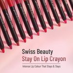 Buy Swiss Beauty Stay on Matte Crayon Lipstick SB-214-01 (Crayon) 3.5 gm - Purplle