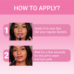 Buy Iba Must Have Colour Change Gel Lipstick Shade 02 Fantasy, 3.5 gm | Glossy Pink Payoff | High Glossy Shine & Long Lasting | Enriched with Vitamin E & Argan Oil | Hydrated Lips| Lip Makeup - Purplle