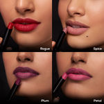 Buy RENEE Very Matte Lipstick Plum, Intense Color Pay Off, Full Coverage Long Lasting Weightless Velvety Formula, 1.6 gm - Purplle