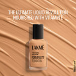 Buy Lakme THE ORIGINAL COLLECTION FOREVER MATTE FOUNDATION for Superior Coverage, Vit E, lightweight & water-resist Coral, 27 ml - Purplle