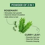 Buy Alps Goodness Nourishing Growth Power Pack with Rosemary Hairl Oil (110 ml) and Rosemary & Curry Leaf Powder | Hair Strenghtening | Scalp Nourishment Combo of 2 - Purplle