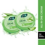 Buy Joy Pure Aloe Multi Benefit Skin Cream, For Normal to Oily Skin (200 ml x 2) - Purplle