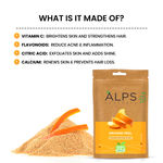 Buy Alps Goodness Powder - Orange Peel (50 gm) | 100% Natural Powder | No Chemicals, No Preservatives, No Pesticides | Can be used for Hair Mask and Face Mask | Nourishes hair follicles | Glow Face Pack | Orange Peel Face Pack - Purplle
