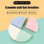 Buy Chaoba Professional Makeup Sponge Round 4Pcs (Color May Vary) - Purplle