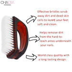 Buy Chaoba Professional foot Scrubbing Brush (CHFS-10) - 1 Pc - Purplle
