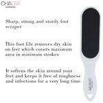 Buy Chaoba Professional Double Sided Foot Scrubber for Dead Skin Callus Remover Pedicure Tool (CHFS-08) - 1 Pc - Purplle