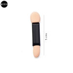 Buy MeSkin Disposable Eyeshadow Sponge Applicator Brush 12pcs. Sponge Brush on Both The Sides - Purplle
