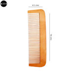 Buy MeSkin Organic Neem Wood Comb (LONG) | Women & Men | Natural & Eco Friendly | Wide Tooth Comb, Anti-Bacterial Styling Comb for All Hair Types | Made in India - Purplle
