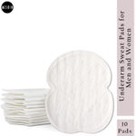 Buy MeSkin Disposable Underarm Sweat Pads for Men and Women - Stain proof, Anti Perspiration (10 pcs) - Purplle