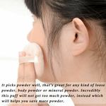 Buy MeSkin Finger Puff Professional Makeup Puff (Pack of 3 with Assorted Colors) - Purplle