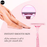 Buy MeSkin Hair Removal Razor for Women - 02 Razors for Arms, Legs and Bikini Line - 2 Blades In Shaving Women Razor - Purplle