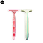 Buy MeSkin Hair Removal Razor for Women - 02 Razors for Arms, Legs and Bikini Line - 2 Blades In Shaving Women Razor - Purplle