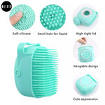 Buy MeSkin Body Bath Brush, Silicone Soft Cleaning Bath Body Brush with Shampoo Dispenser – Assorted Colors 1 Pc - Purplle