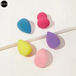 Buy MeSkin Mini Beauty Blender Sponge Pack of 4 Pcs ,Makeup Cosmetic Sponge Foundation Powder Sponge Beauty Tools & Women Accessories (Assorted Colors) - Purplle