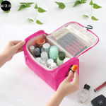 Buy MeSkin Multifunctional Cosmetic Bag with Hook for Travelling , Makeup Organizer Storage Bag (Assorted Colors) - Purplle