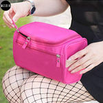 Buy MeSkin Multifunctional Cosmetic Bag with Hook for Travelling , Makeup Organizer Storage Bag (Assorted Colors) - Purplle