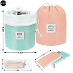 Buy MeSkin Barrel Bucket Shaped Foldable Makeup Bag, Travel Case Pouch(Assorted Color) - Purplle
