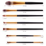 Buy Ronzille Makeup Brush Set Of 20 Pcs Black - Purplle