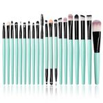 Buy Ronzille Makeup Brush Set Of 20 Pcs Blue - Purplle