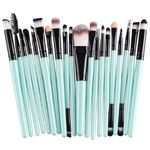 Buy Ronzille Makeup Brush Set Of 20 Pcs Blue - Purplle