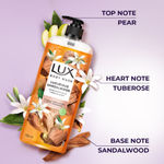 Buy Lux Luxurious Sandalwood Body Wash, With 100% natural Sandalwood Oil, For 12Hr Long Lasting Freshness and Fragrance, For All Skin Types - 750 ml - Purplle