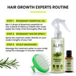 Buy Alps Goodness Rosemary Revive Kit I Rosemary Water Spray (200 ml) & Rosemary Essential Oil (30 ml) & Scalp Massager I Hair Growth Expert I Improves Scalp Health Combo of 3 - Purplle