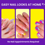 Buy NY Bae Priya's Fav Nailpaint Duo | Color Rush Nail Paints Kit | Lilac Lady 15 | Pretty Pink Chrome 36 | Chip Resistant | Long Lasting | Quick Dry | Gel Nail Paint Combo (5.6 ml*2) - Purplle