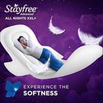 Buy Stayfree Advanced All Nights Ultra-Soft XXL 42s - Purplle