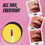 Buy RENEE Everyday Matte Liquid Lipstick 01 Brick, Smudge-Proof & Transfer-Proof, Long-Lasting,Highly pigmented, Matte Finish, Enriched with Vitamin C, Hyaluronic Acid & Spf 30, 5 ml - Purplle