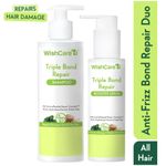 Buy Wishcare Triple Bond Duo (Shampoo 250 ml + Conditioner 100 ml) - Purplle