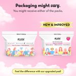 Buy Plush Ultra-Thin Sanitary Pads For Women, 28 Cotton Sanitary Napkins | 12 Heavy Flow XXL pads + 16 Medium Flow XL pads + 4 Panty Liners For Rash Free Periods | Pure U.S. Cotton Pads With Re-sealable Pouch - Purplle