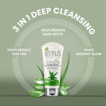Buy Lotus Herbals WhiteGlow 3 in 1 Deep Cleansing Facial Foam | Deep Cleansing Formula | Acne-Control | Non-Drying | Fades Dark Spots | with Alpha Arbutin & Saxifraga Extracts | Suits All Skin Types | Women & Men | 200 ml - Purplle